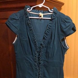 Maeve teal dress